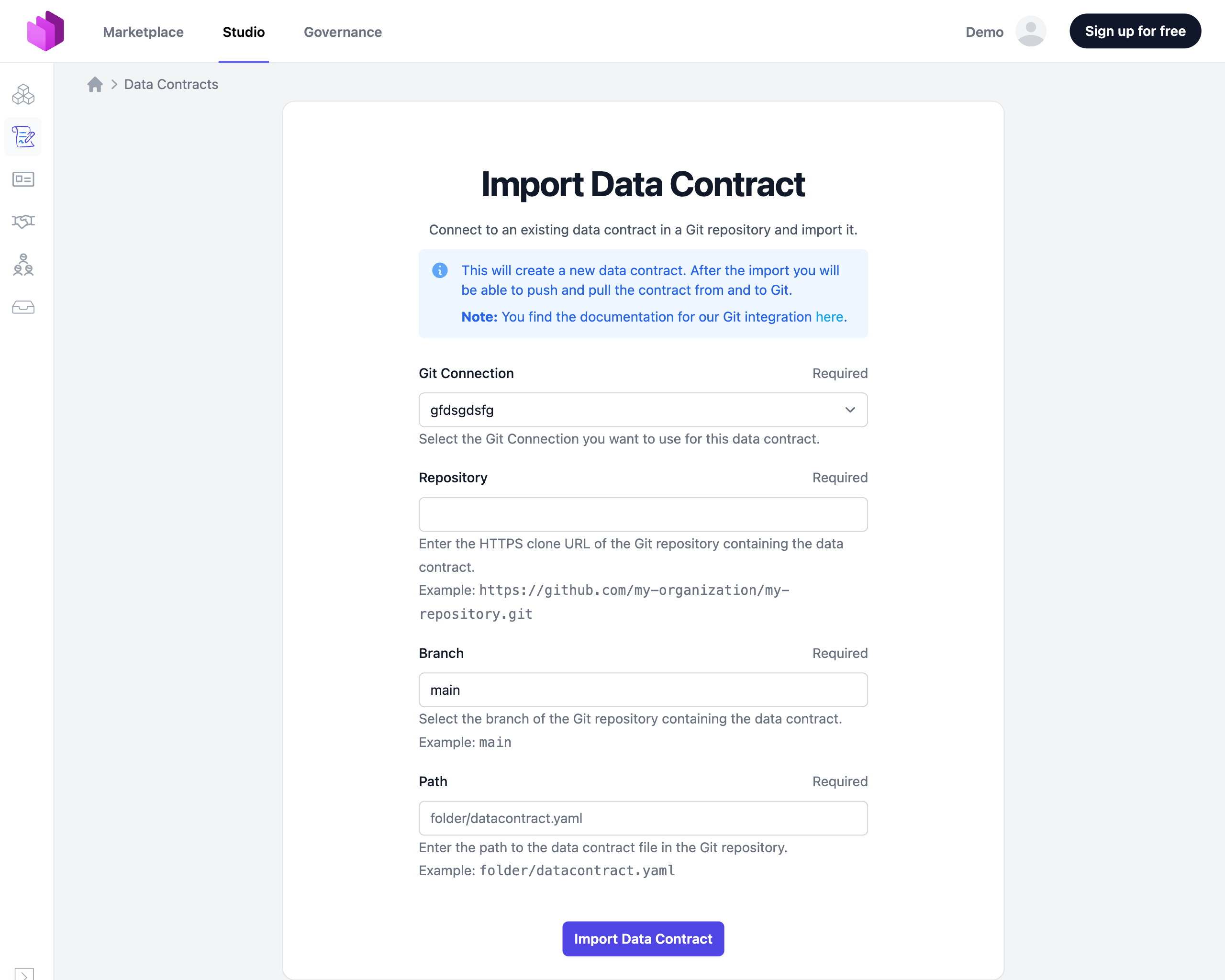 Configure Git Repository