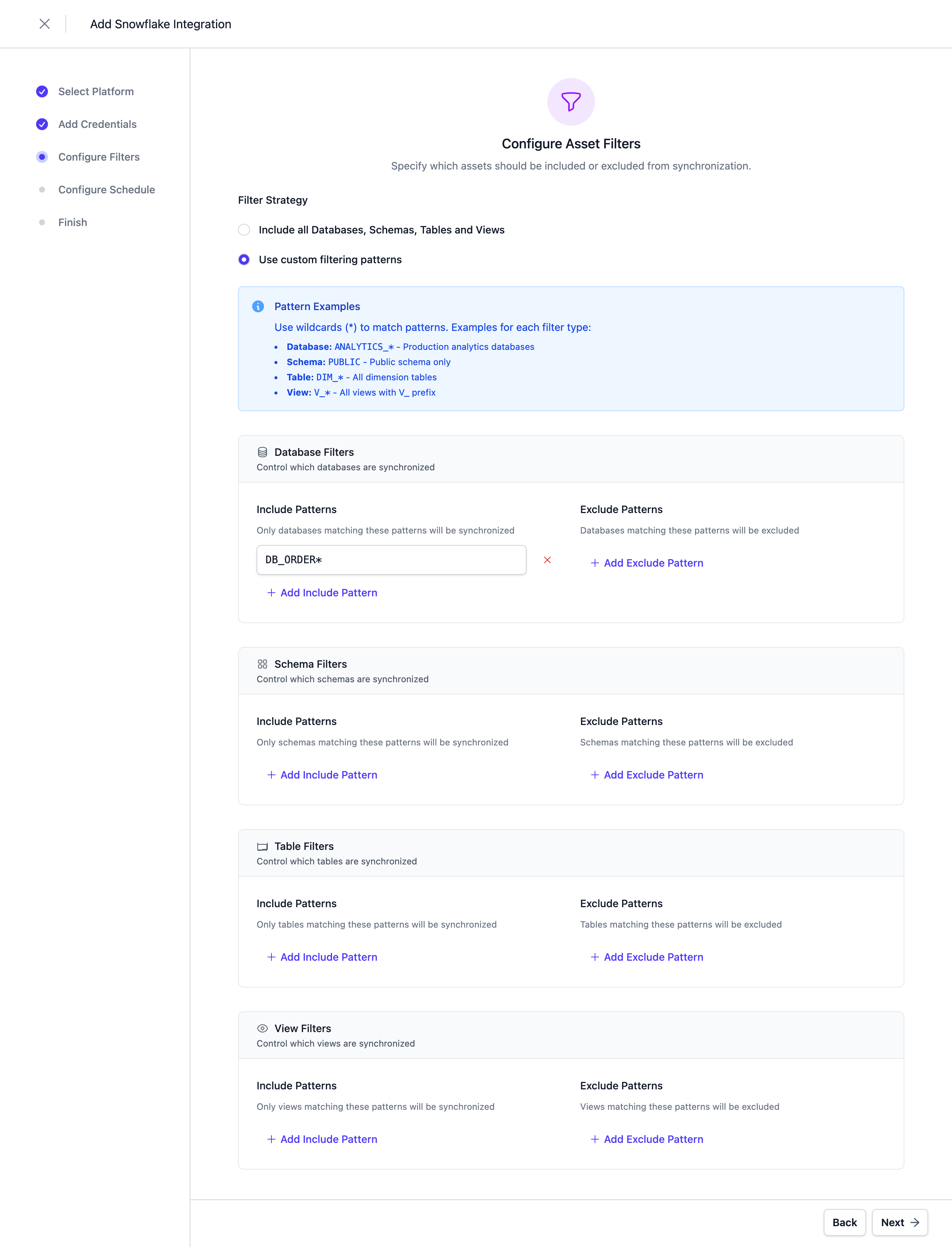 Configure the Data Mesh Manager